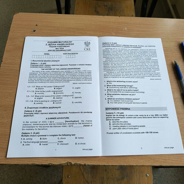 Angielski Ustny Zestawy