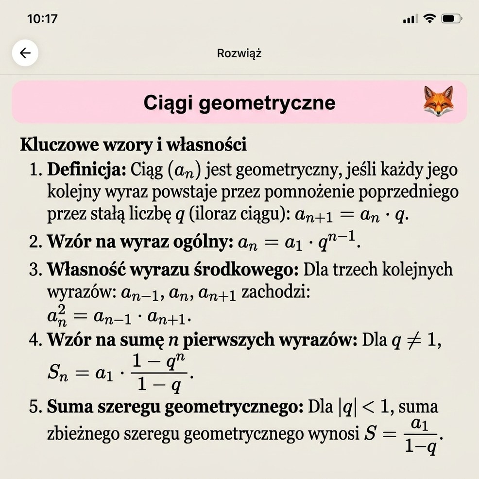 Notatki i powtórka do Wzory trygonometryczne Matura 2026 Które musisz znać
